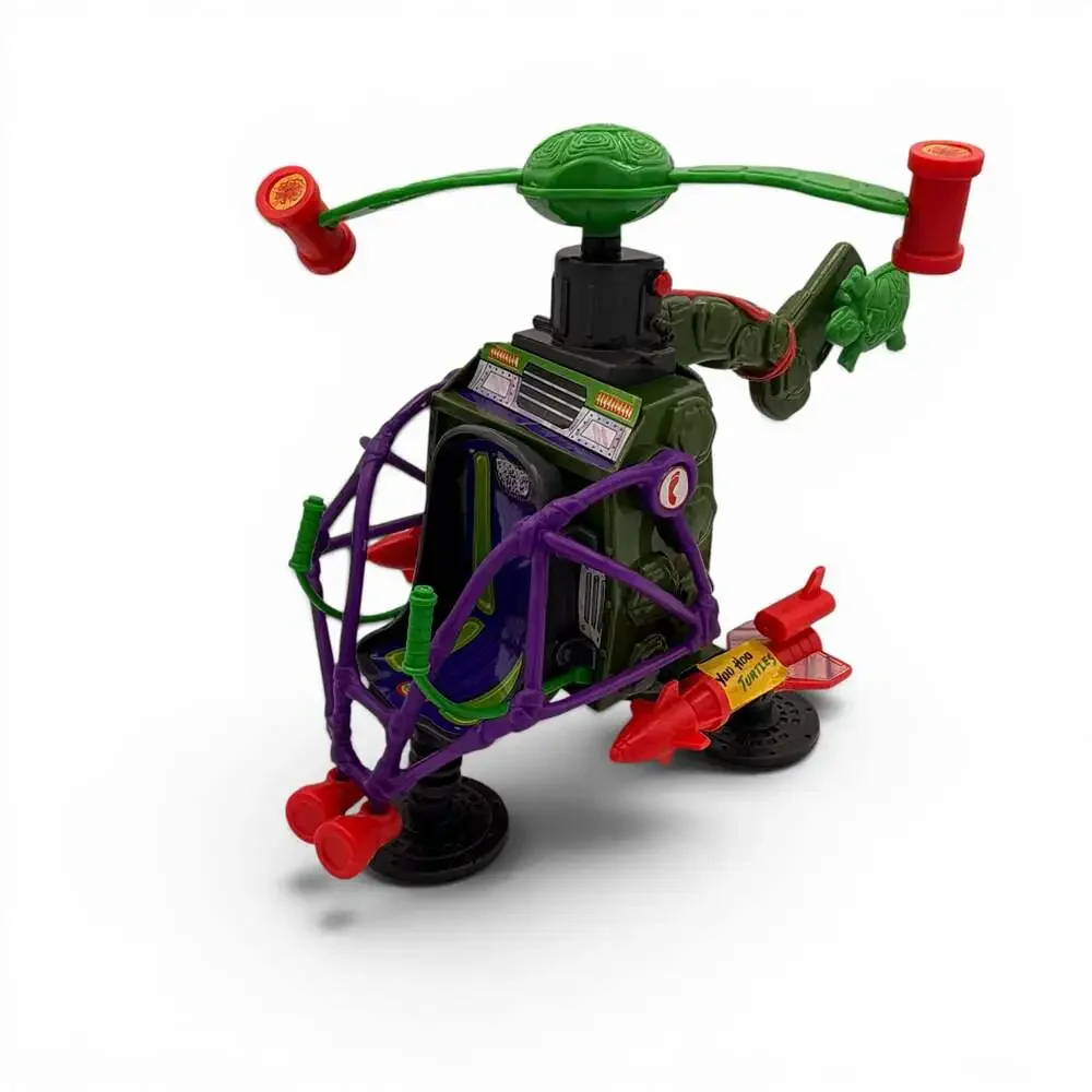 1991 Playmates Teenage Mutant Ninja Turtles Rocksteady's Pogo Copter Vehicle